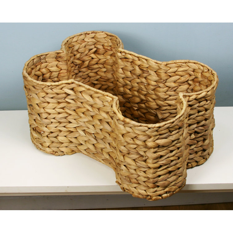 Wicker dog clearance basket